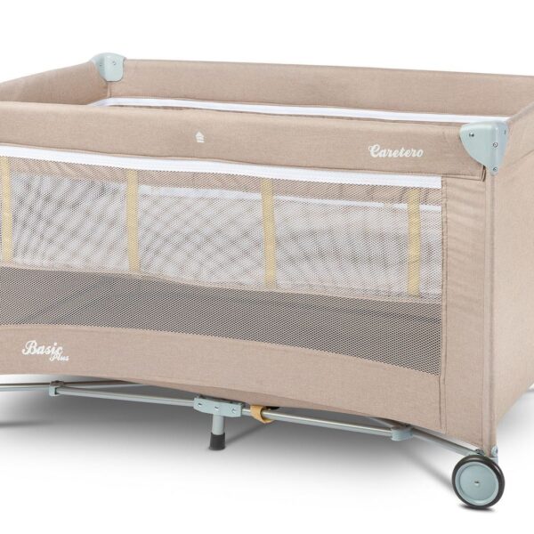 Caretero travel cot – Basic plus beige