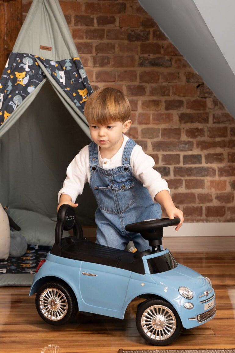 Fiat 500 blue - Ladybug Online Store