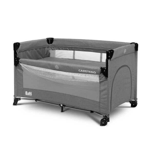 Travel cot with bedside function – Esti graphite