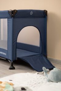 Travel cot Basic - navy - Ladybug Online Store