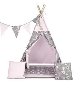 Teepee tent - meadow pink - Ladybug Online Store