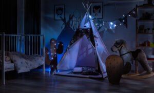Teepee tent - meadow pink - Ladybug Online Store