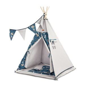 Teepee tent - meadow navy - Ladybug Online Store