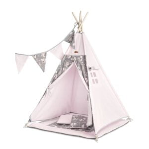 Teepee tent - meadow pink - Ladybug Online Store