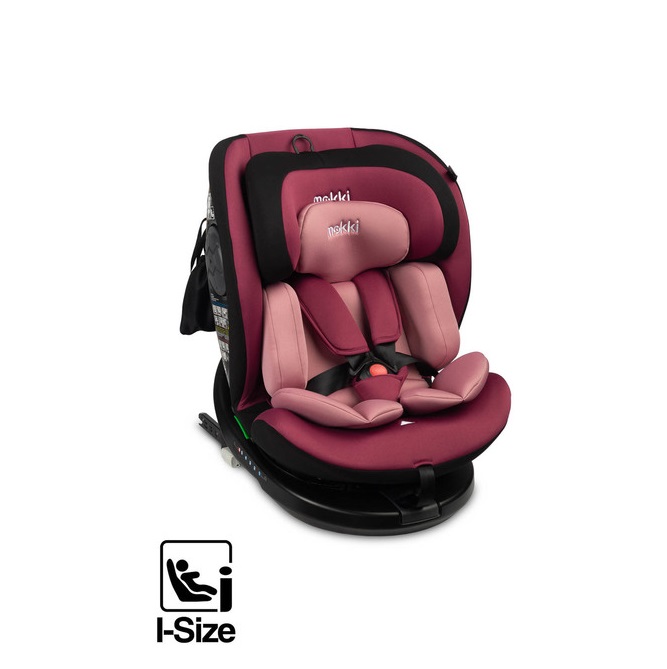 Mokki I-size ISOFIX dirty pink - Ladybug Online Store