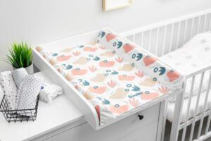 Soft changing pad - Garden flowers - Ladybug Online Store