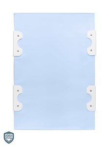 Stiffened changing pad - Animals Hippo blue - Ladybug Online Store