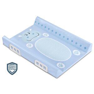 Stiffened changing pad - Animals Hippo blue - Ladybug Online Store