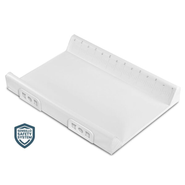 Stiffened changing pad – Platinum