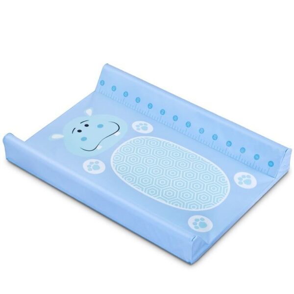 Soft changing pad – Animals Hippo blue