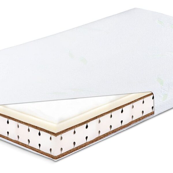 Memory aloe vera thermo elastic foam-coconut mattress – 120×60 cm