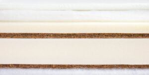 Memory aloe vera thermo elastic foam-coconut mattress - 140 x 70 cm - Ladybug Online Store