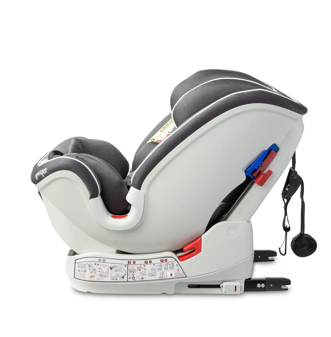 Yoga 0-36kg ISOFIX - graphite - Ladybug Online Store