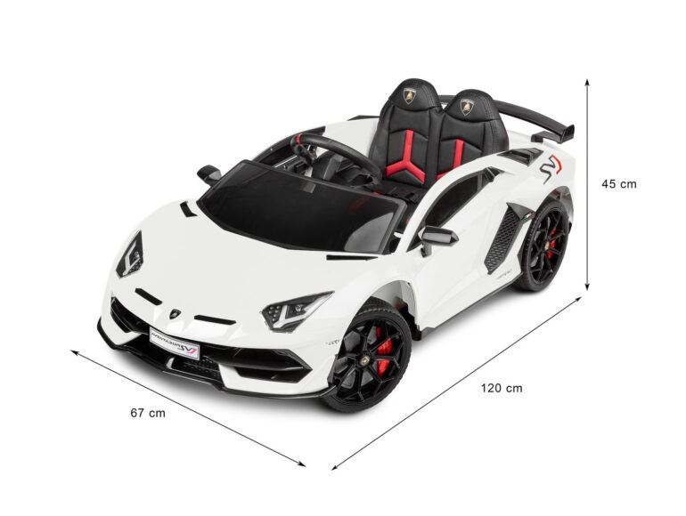 Lamborghini Aventador SVJ white - Ladybug Online Store