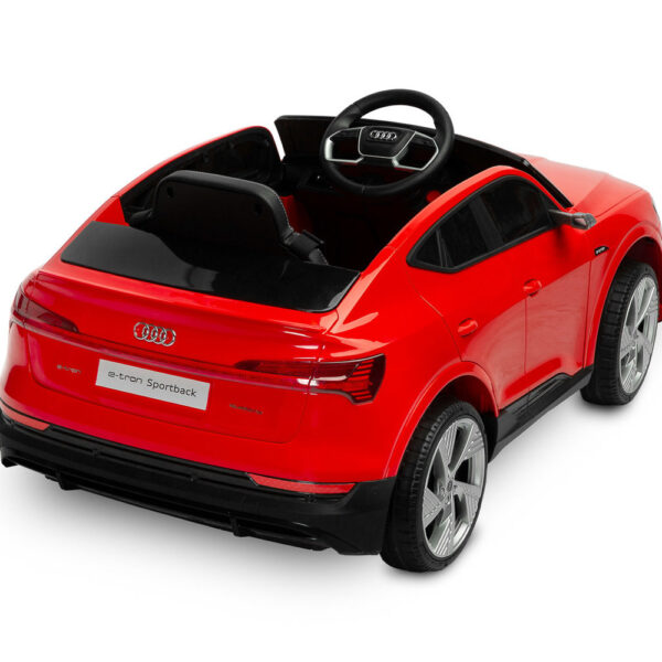 Audi E-tron sportback – red