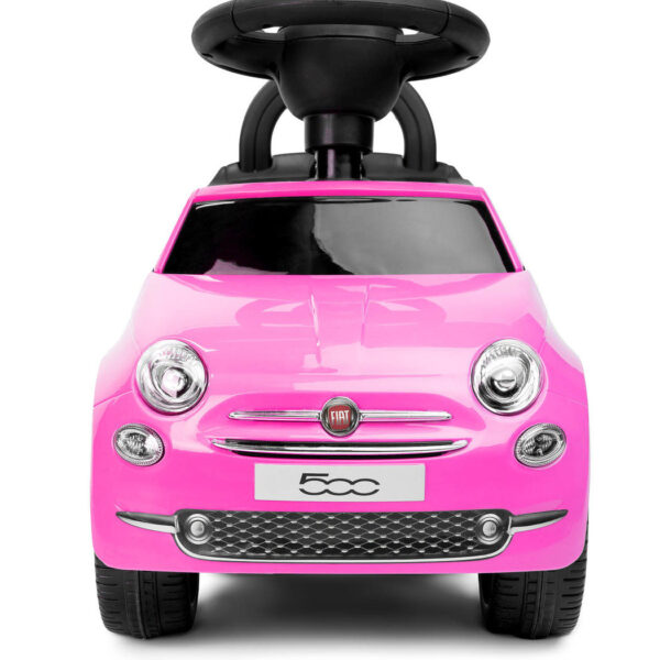 Fiat 500 white pink