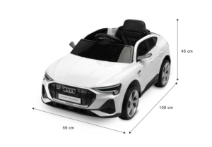 Audi E-tron sportback - white - Ladybug Online Store