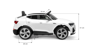 Audi E-tron sportback - white - Ladybug Online Store