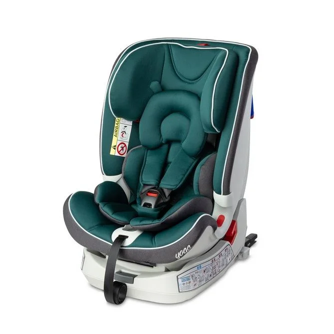 Yoga 0-36kg ISOFIX - green - Ladybug Online Store