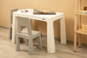 Children's table Monti - grey - Ladybug Online Store