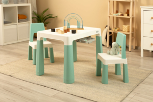 Children's table Monti - mint - Ladybug Online Store