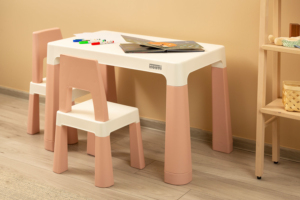 Children's table Monti - pink - Ladybug Online Store