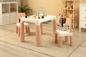 Children's table Monti - pink - Ladybug Online Store