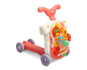 Multifunctional walker 5in1 - pink - Ladybug Online Store