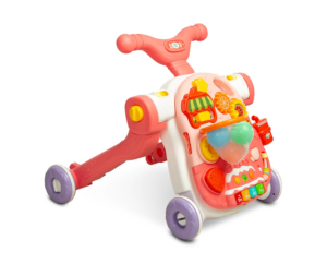 Multifunctional walker 5in1 - pink - Ladybug Online Store