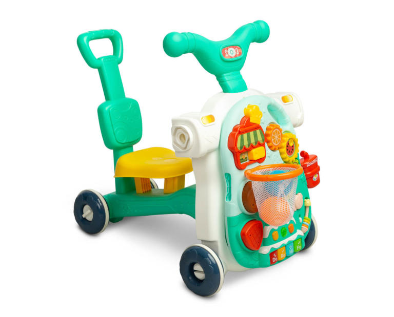 Ladybug Multifunctional walker 5in1 - turquoise baby toys Malta image 2
