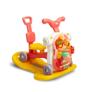 Multifunctional walker 5in1 - pink - Ladybug Online Store