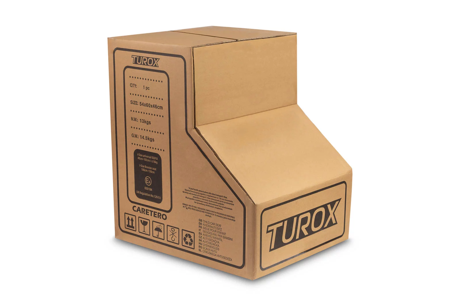 Turox I-size beige - Ladybug Online Store