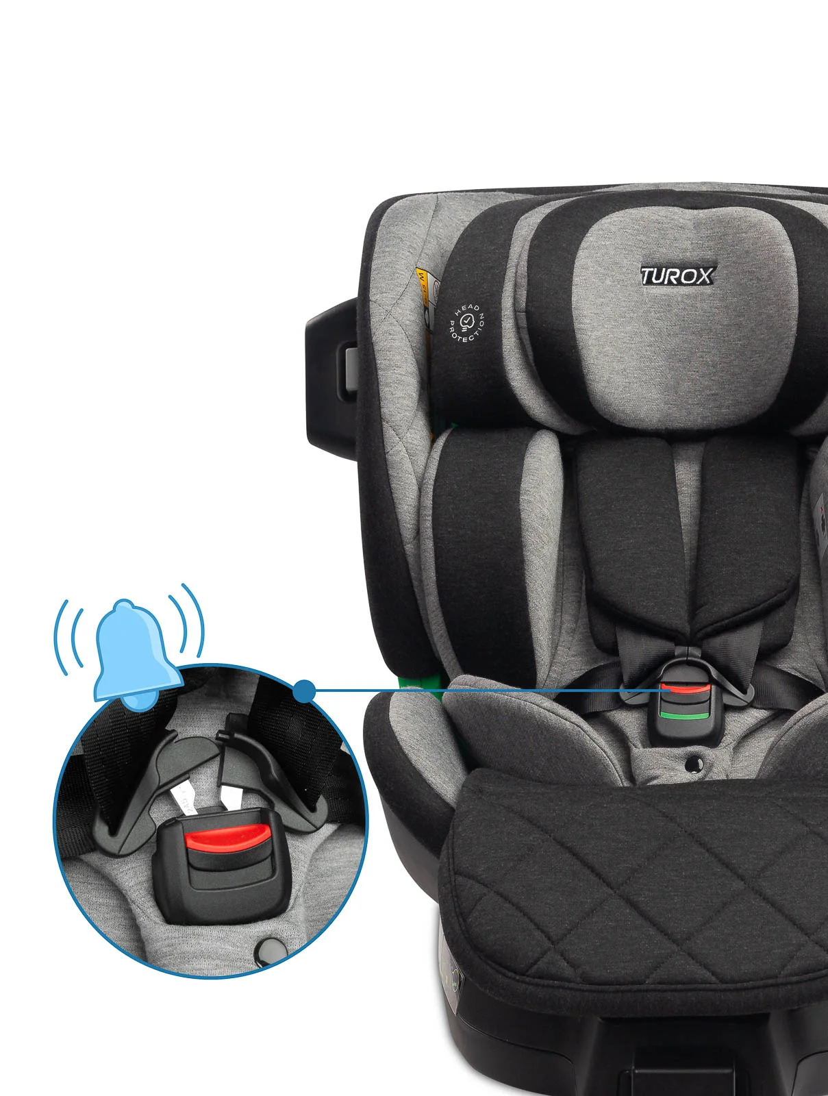 Turox I-size graphite - Ladybug Online Store