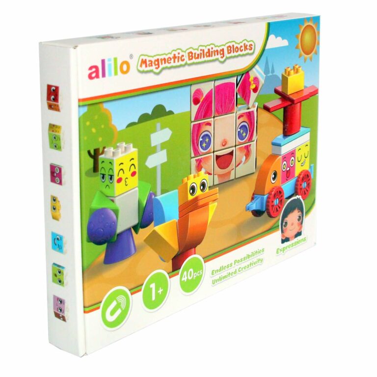 Ladybug Alilo Magnetic Block Set 'Expressions' Alilo toy product photo