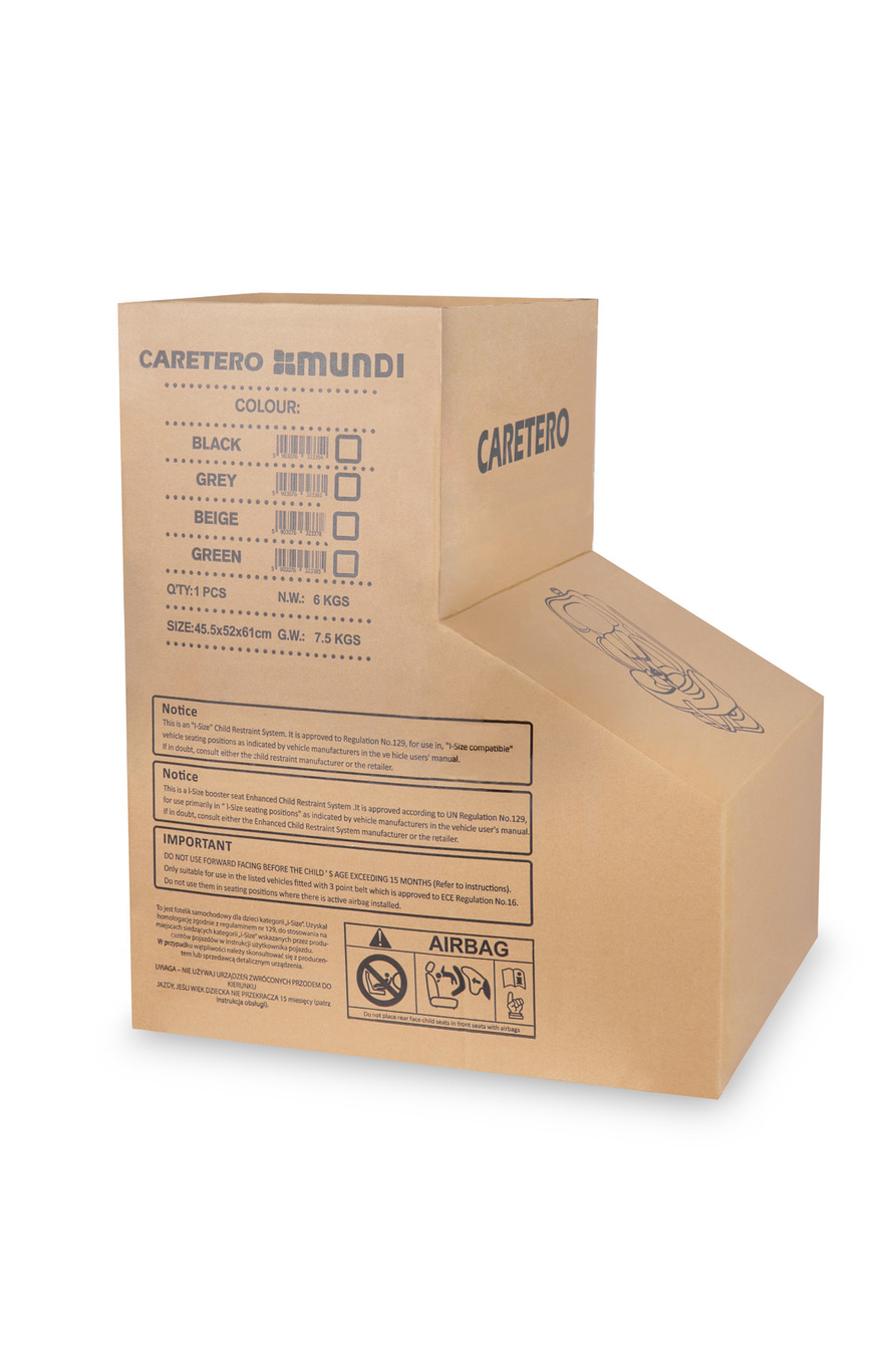 Mundi I-size - grey high chair,electro swing,swing electric Mundi I-size - grey - Ladybug Online Store