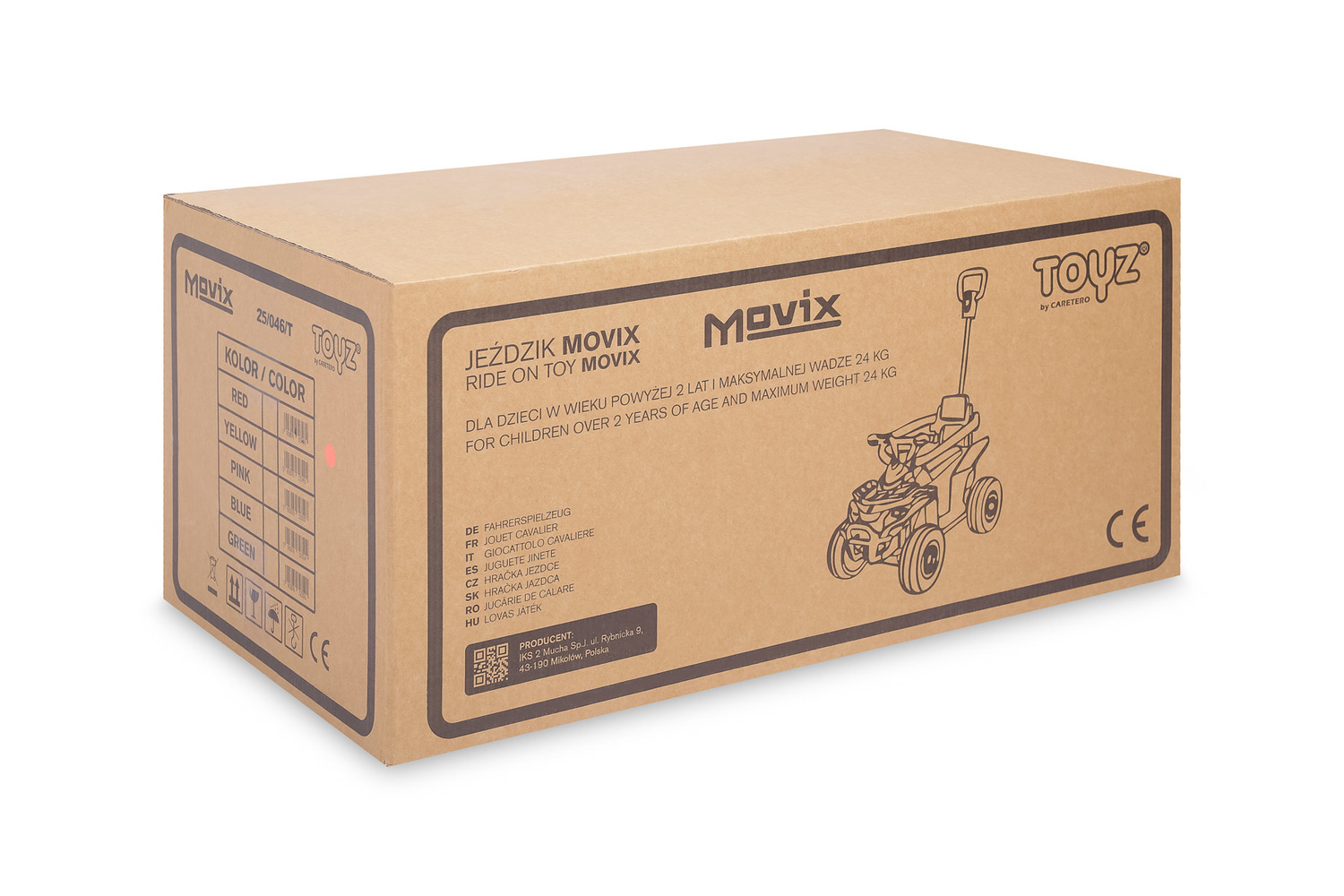 Quad Movix - blue ride-on Quad Movix - blue - Ladybug Online Store