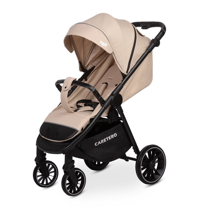 Caretero Agil Lightweight Stroller - Latte Caretero Agil Lightweight Stroller - Latte