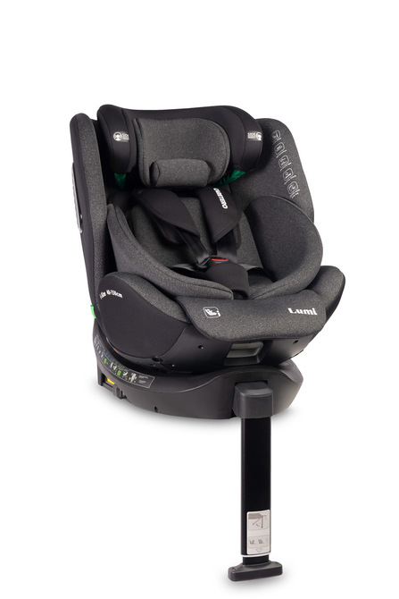 Caretero Lumi i-Size Car Seat - Dark Grey Caretero Lumi i-Size Car Seat - Dark Grey